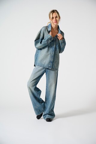 ONLY Wide leg Jeans 'ONLHOPE' in Blue