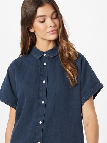 Monki Shirt Dress in Blue