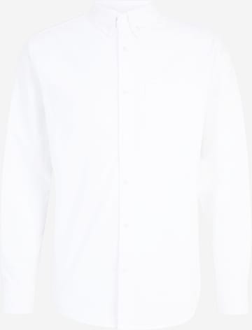 AÉROPOSTALE Button Up Shirt in White: front