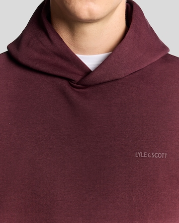 Lyle & Scott Sweatshirt in Rood