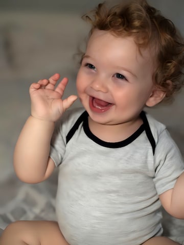 PANTONECLO Romper/bodysuit 'Pantoneclo Baby Romper' in Mixed colours