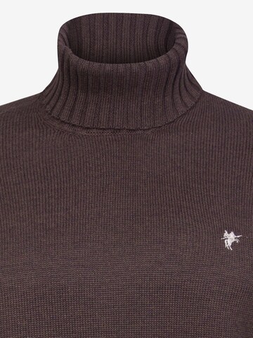DENIM CULTURE Sweater 'Nicia' in Brown