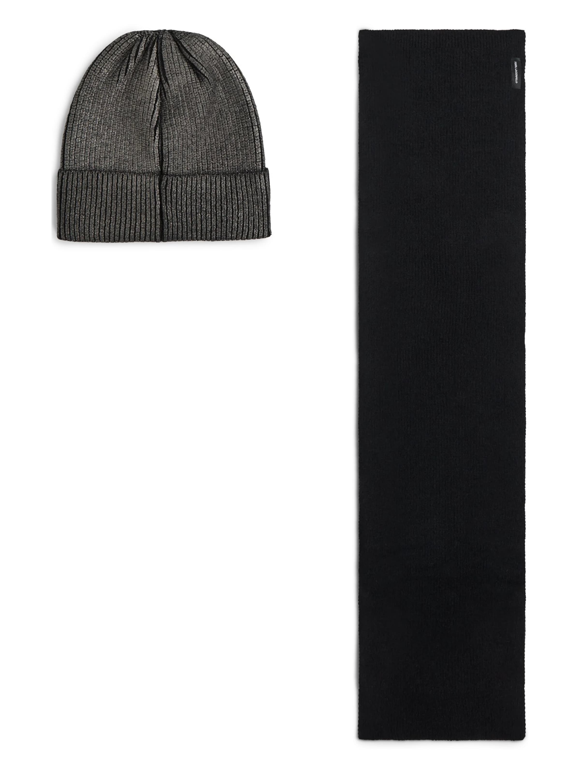 Karl Lagerfeld Šatka - Čierna