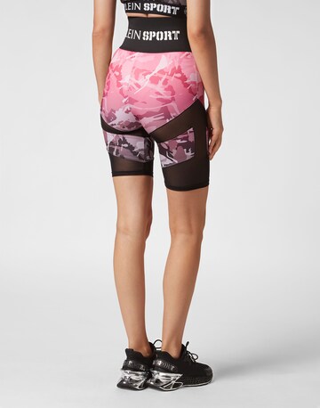 Plein Sport - Skinny Leggings en rosa