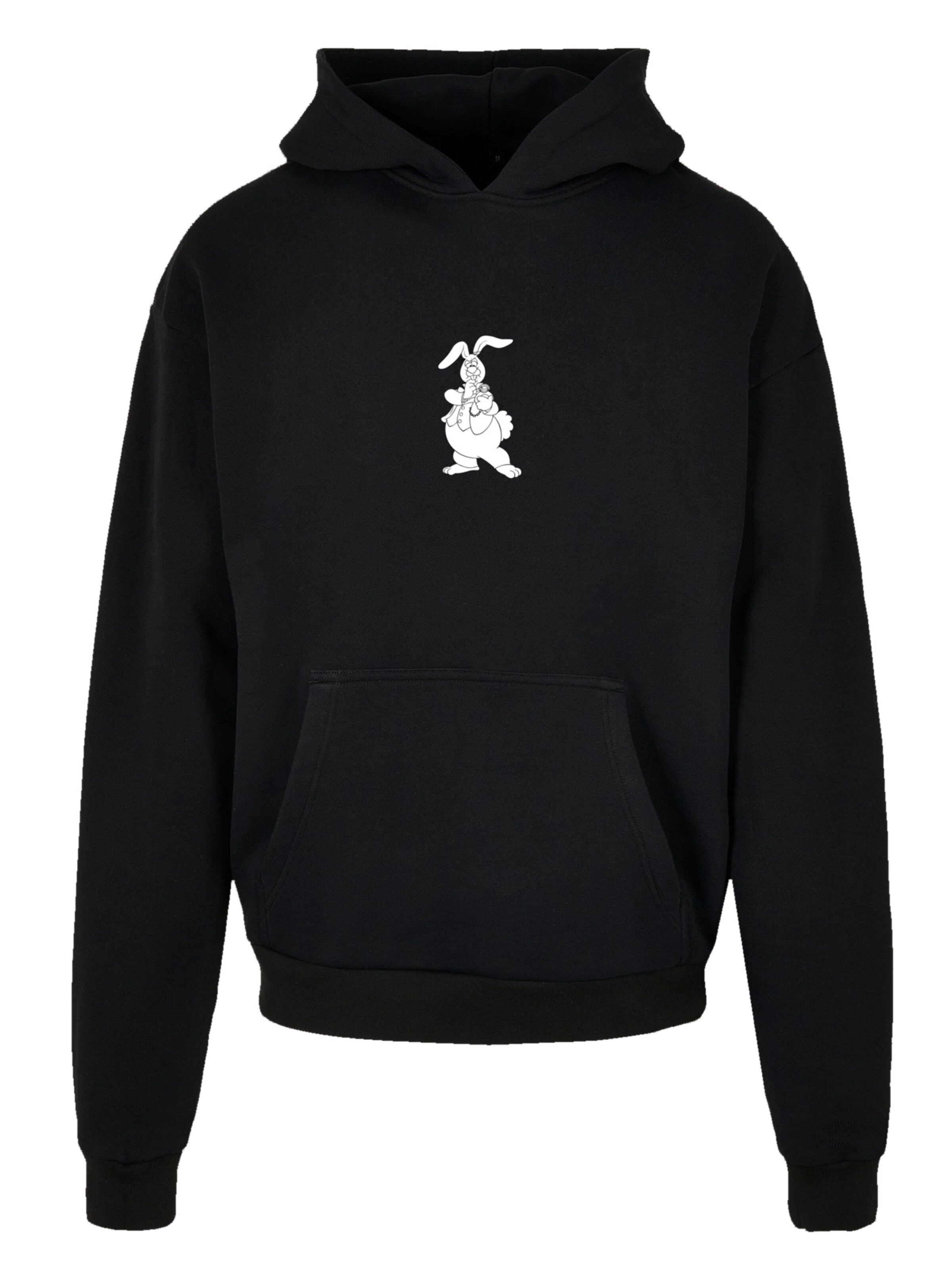 F4NT4STIC Sweatshirt 'Alice im Wunderland Heroes of Childhood' in Black: front