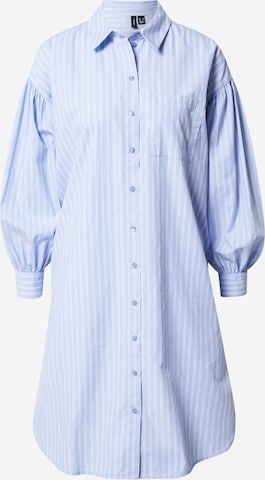 Robe-chemise VERO MODA en bleu : devant