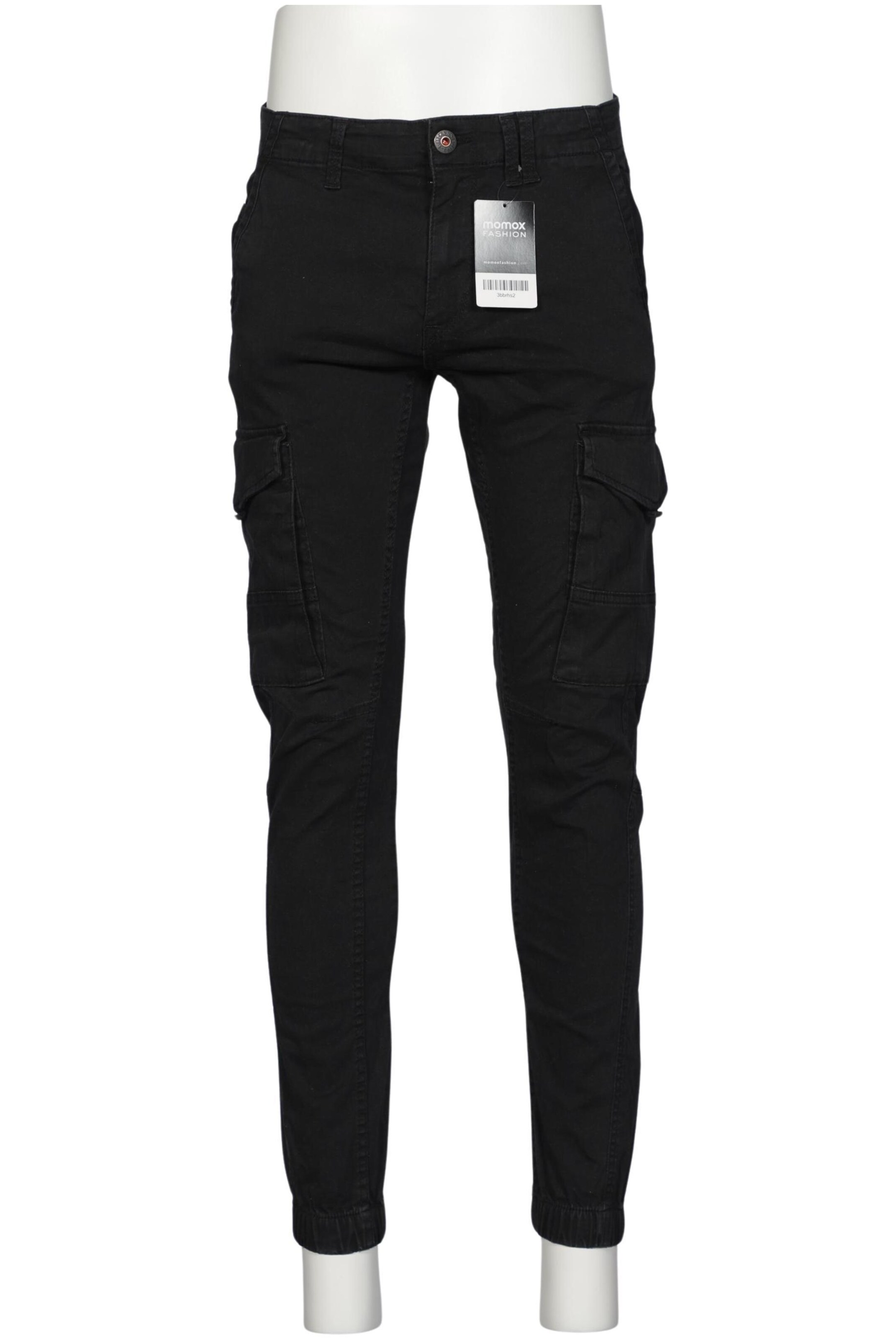 JACK & JONES Stoffhose 30 in Schwarz: Vorderseite