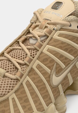 NIKE - Sapatilhas baixas 'SHOX' em bege