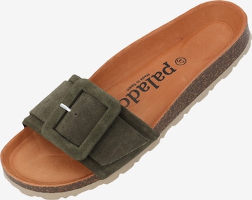Palado Mule 'Palado Nubra' in Green: front