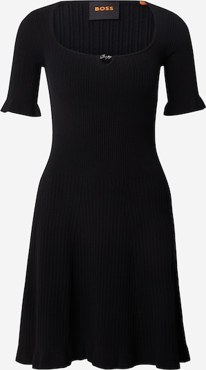 BOSS Pletena haljina 'C_Faud' u crna, Pregled proizvoda