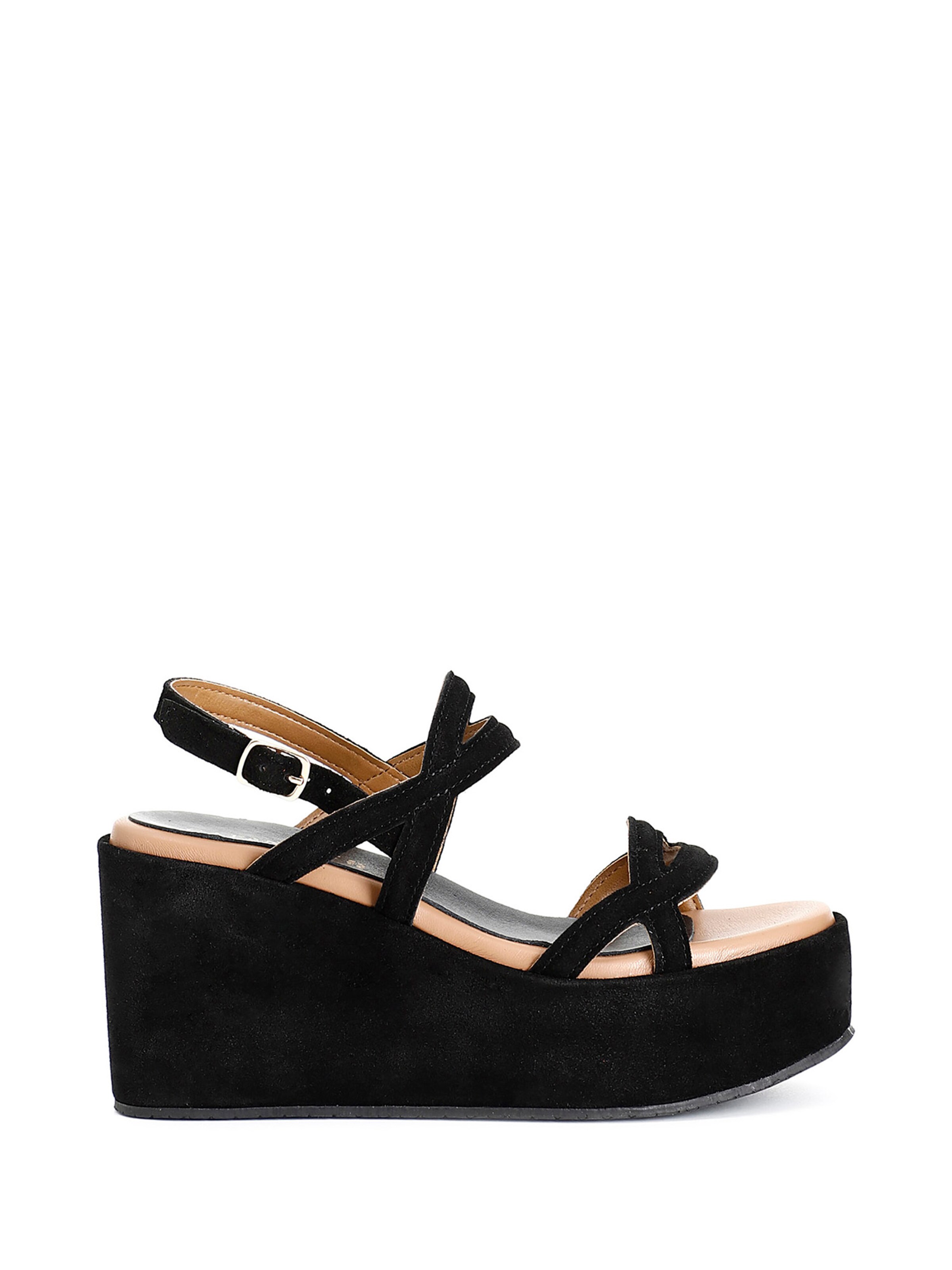 Sandalo con cinturino di CAFè NOIR in nero