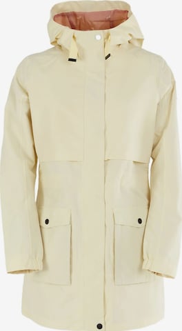 Veste fonctionnelle 'Zhuri' Fundango en jaune : devant