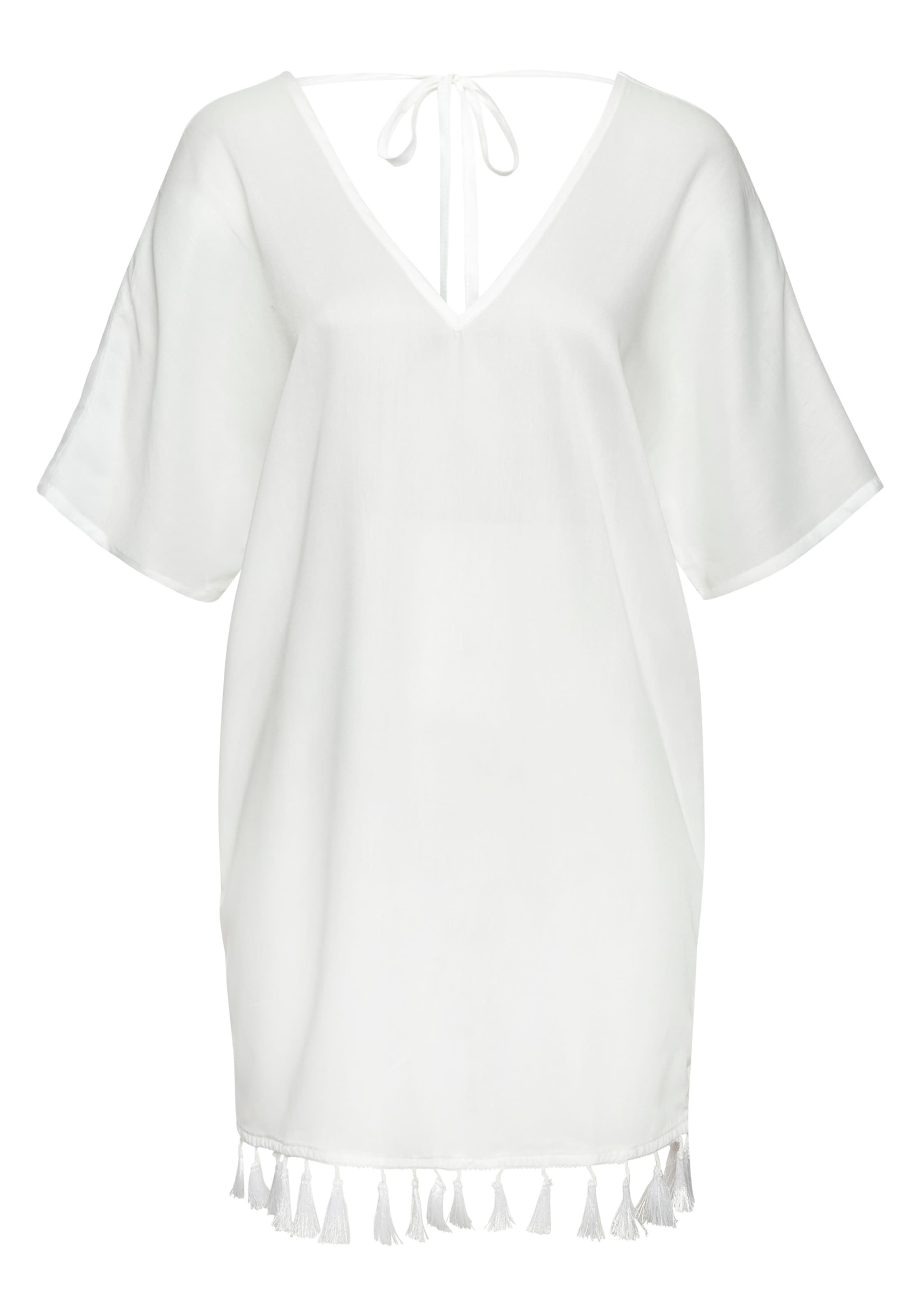 VENICE BEACH Plážové šaty – bílá: přední strana