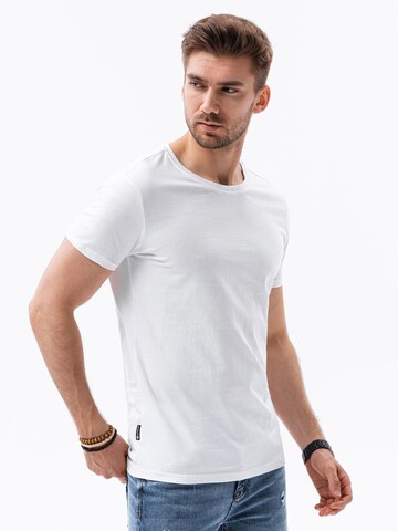 T-Shirt 'S1370' Ombre en blanc : devant