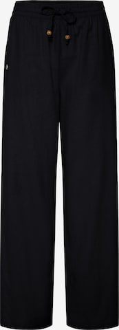 Pantaloni ' OXAlfas Linen Mix ' di Oxmo in nero: frontale