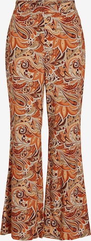 VILA - Acampanado Pantalón 'NADIA' en marrón: frente