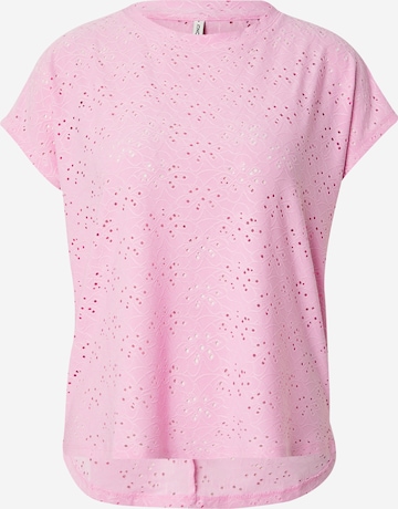 ONLY Shirt 'SMILLA' in Roze: voorkant