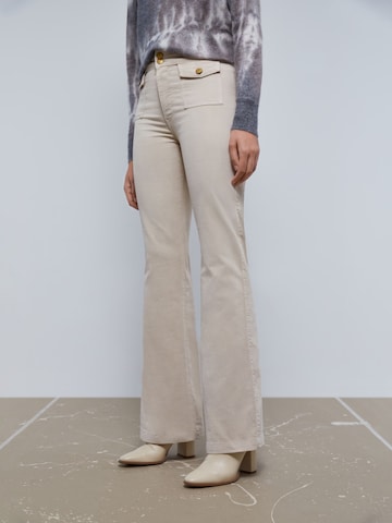 Bootcut Pantaloni di Scalpers in beige