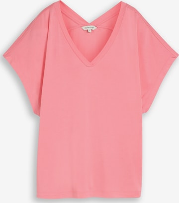 TOM TAILOR Shirt in Roze: voorkant