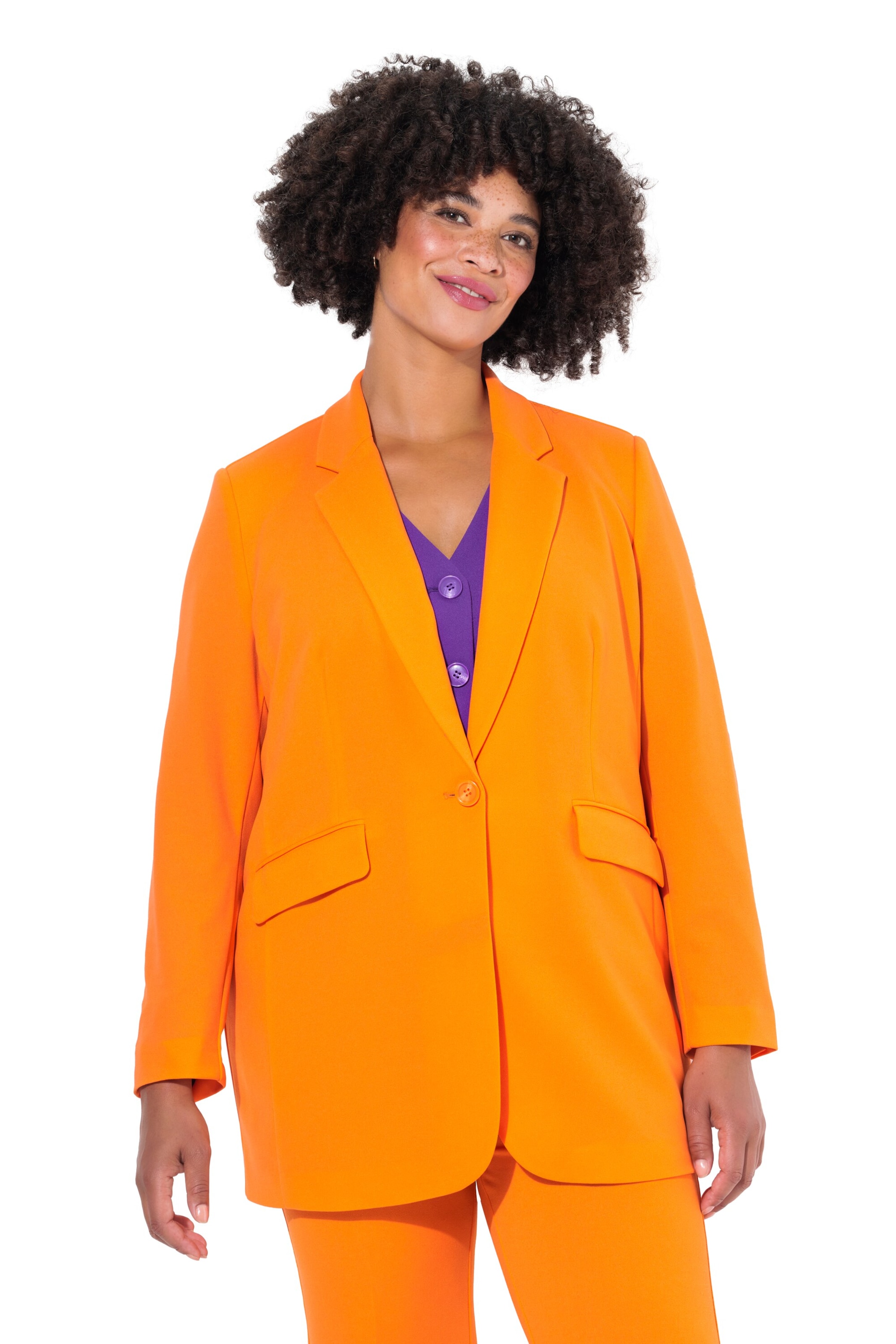 Angel of Style Blazer in Orange: Vorderseite