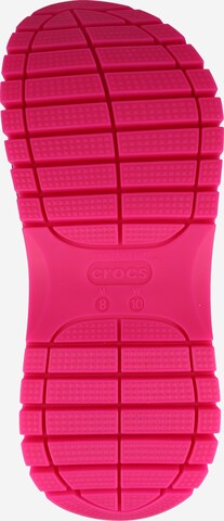 Crocs Σαμπό 'Classic Mega Crush' σε ροζ