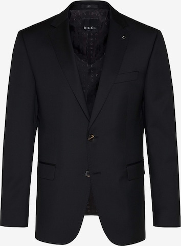 Digel Comfort fit Suit Jacket in Black: front