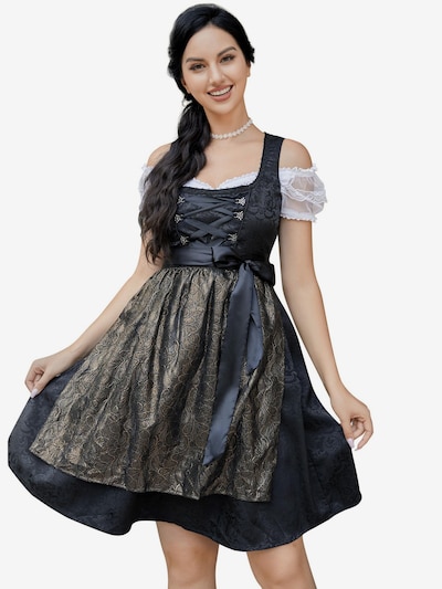 Yesfashion Dirndl in 44 in Black, Item view