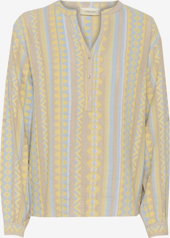 Cream Blouse 'Sola' in Gemengde kleuren: voorkant