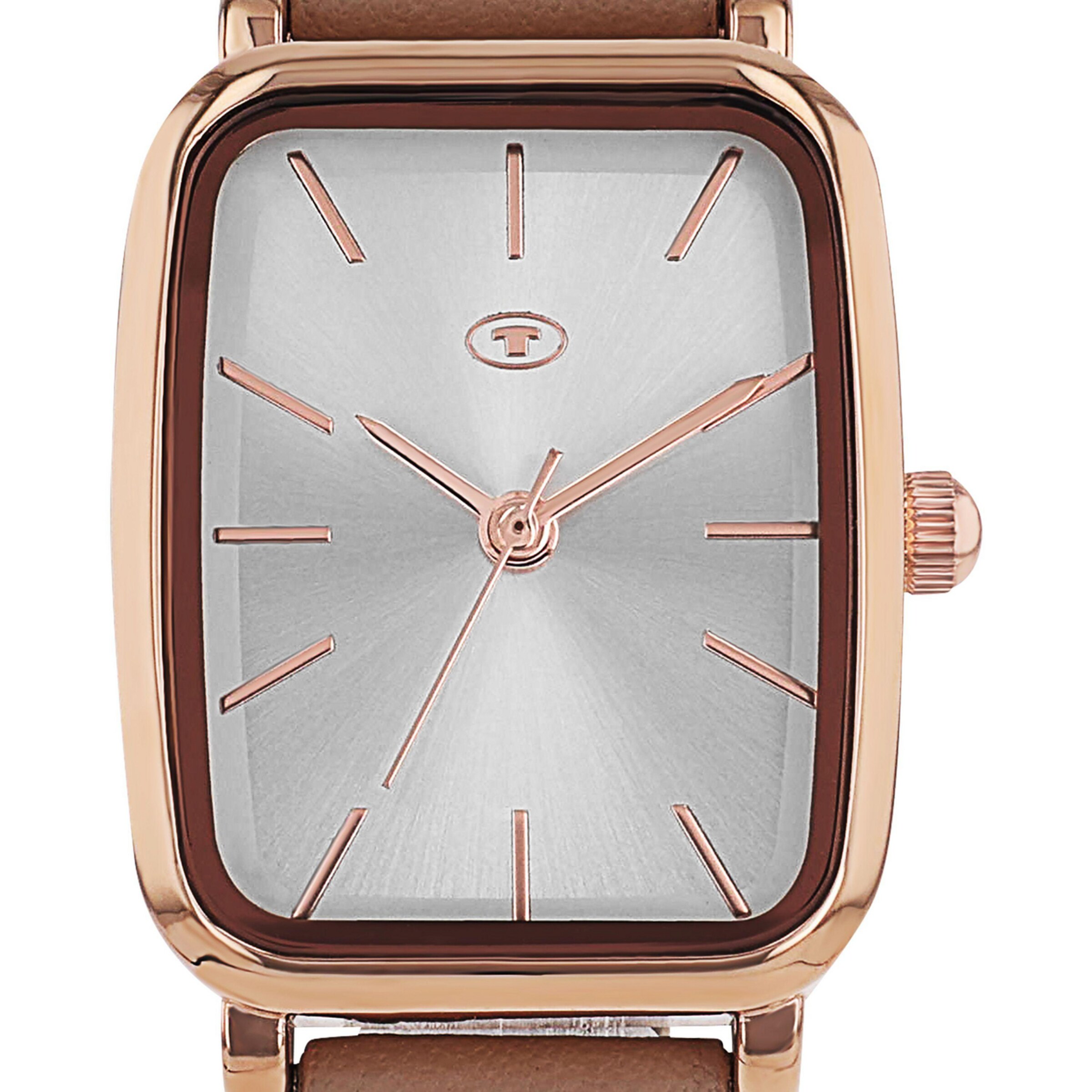 TOM TAILOR Uhr in Braun