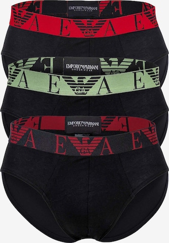Emporio Armani Slip in Black: front