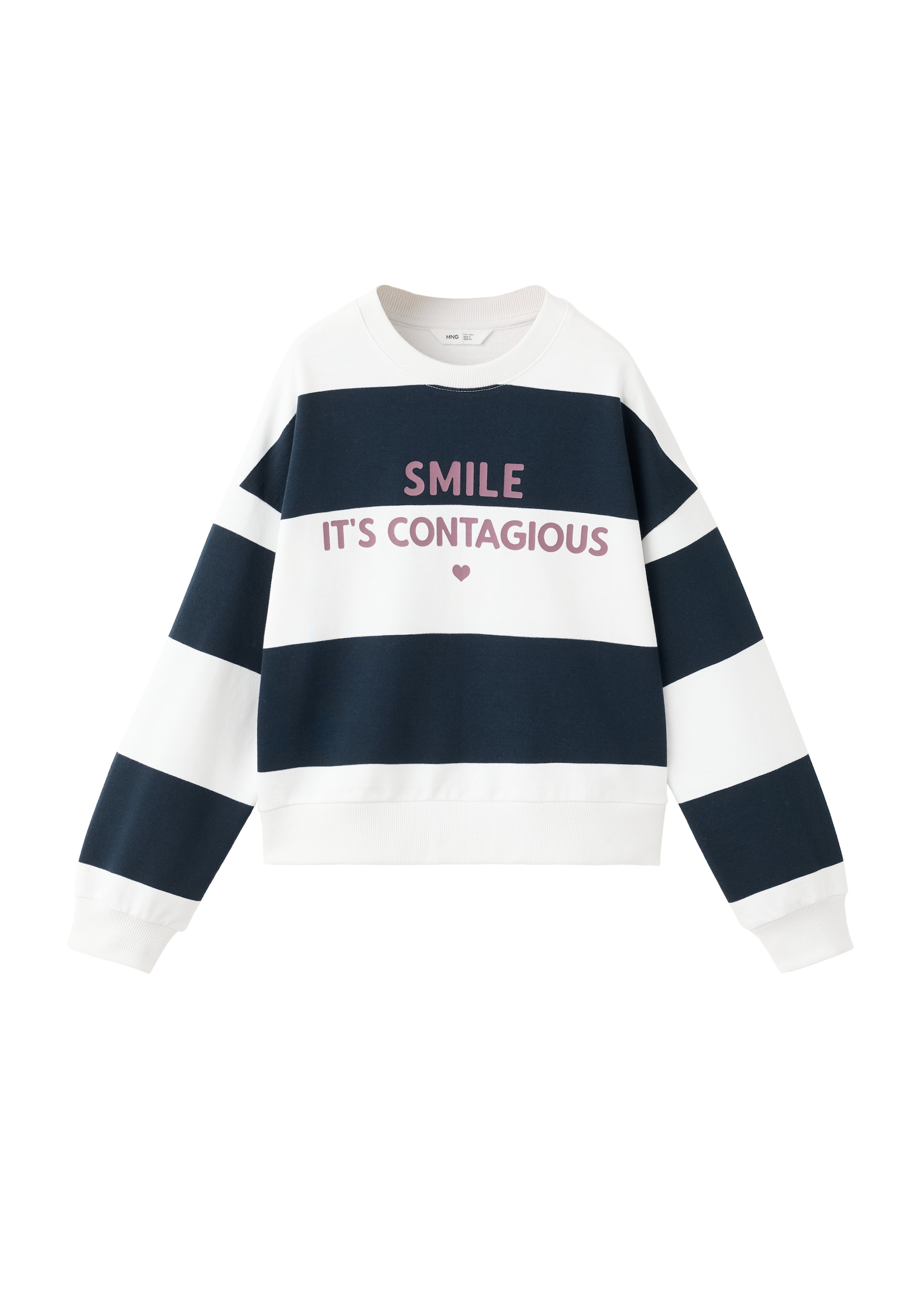 MANGO KIDSSweater majica 'RIVA' - plava boja: prednji dio