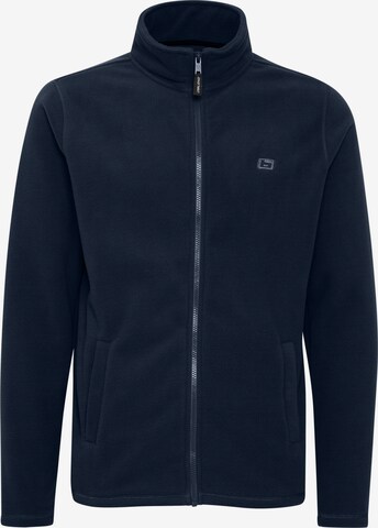 BLEND Fleece jas in Blauw: voorkant