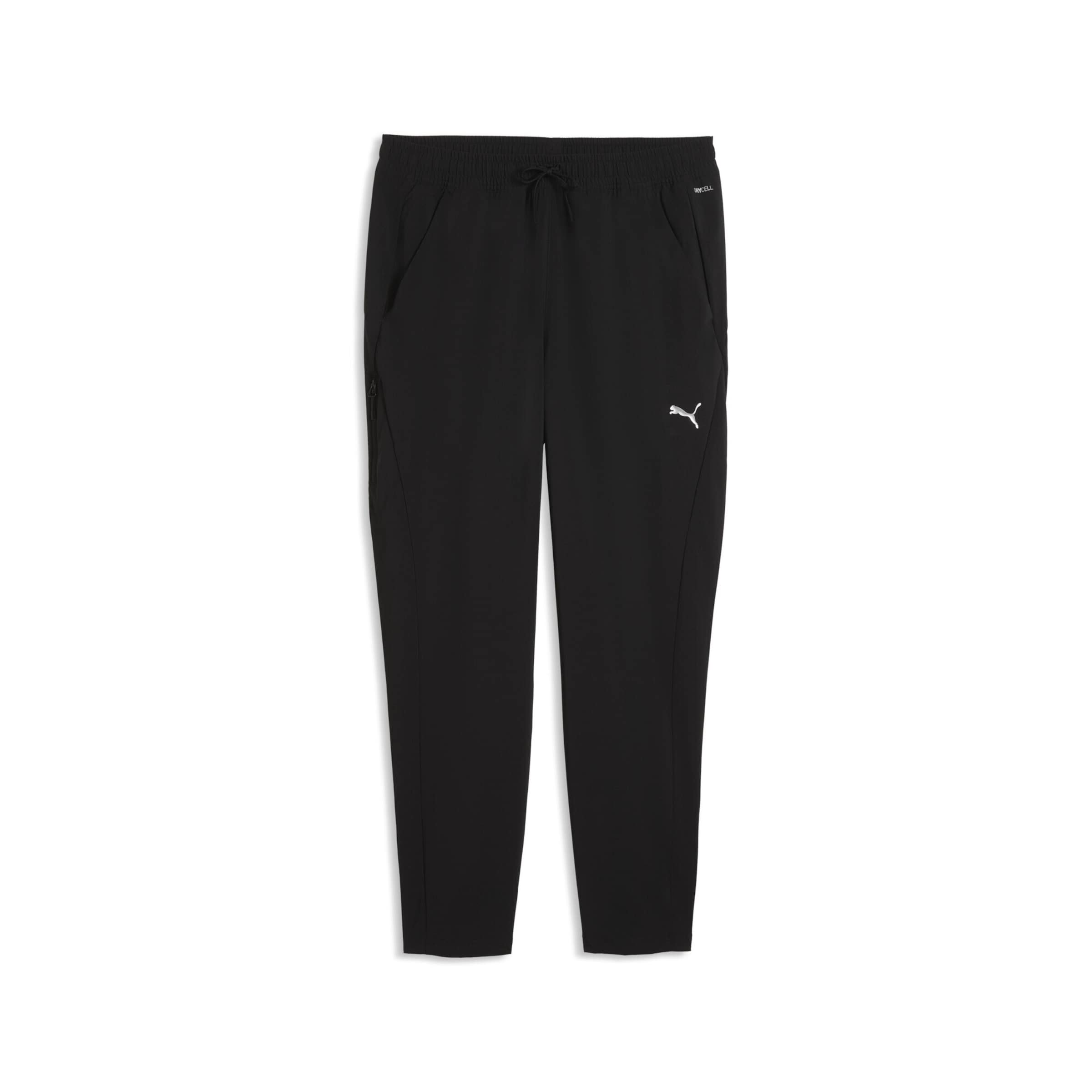 Regular Pantalon de sport PUMA en noir : devant