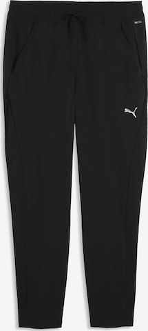 Regular Pantalon de sport PUMA en noir : devant