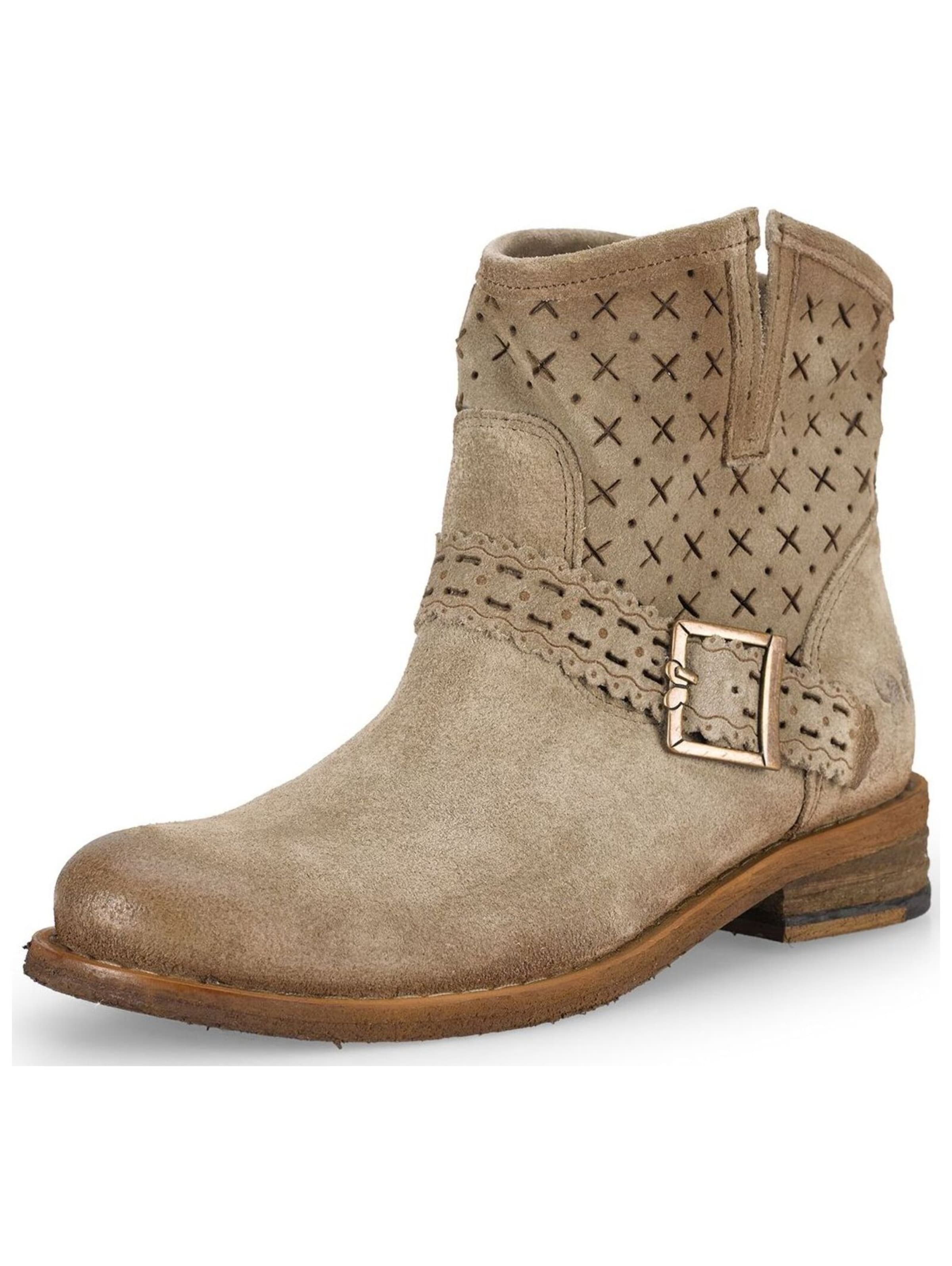 FELMINI Enkellaarsjes in Grijs: voorkant