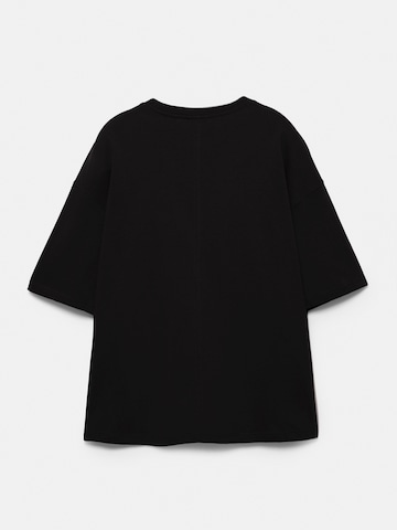 Pull&Bear T-Shirt in Schwarz