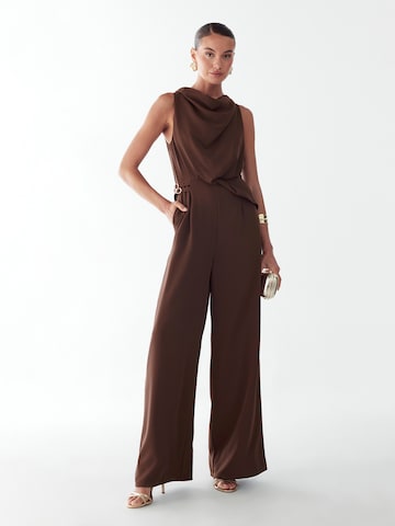 BWLDR Комбинезон 'DALIA' в Коричневый: спереди