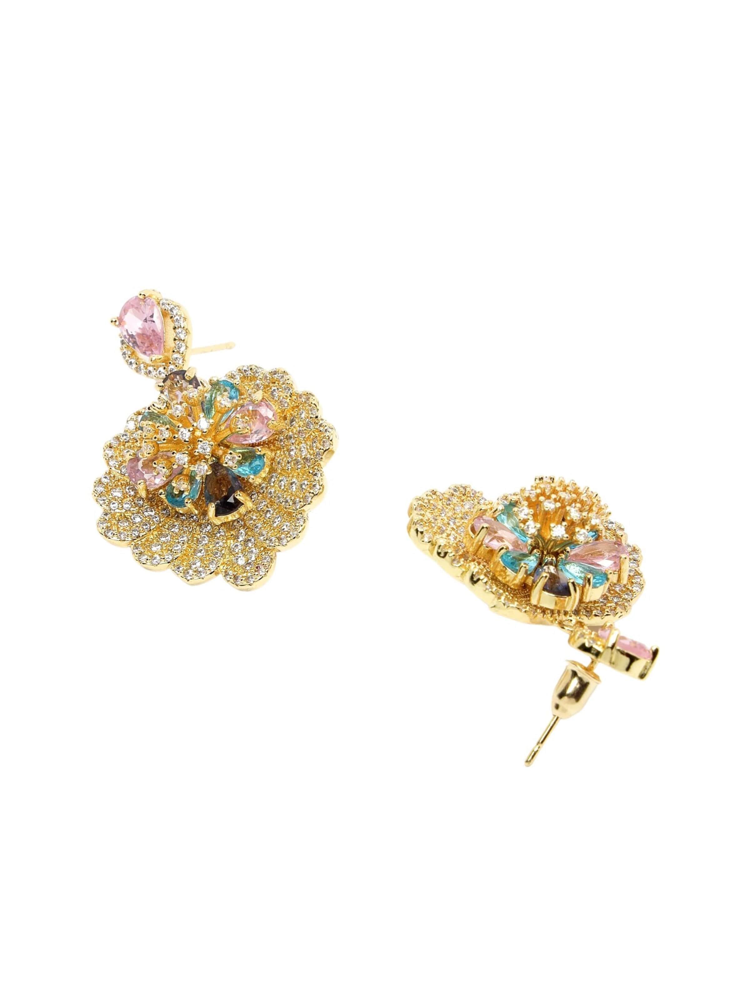 AVANT-GARDE PARIS - Brincos 'Erikaina' em ouro
