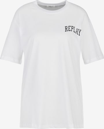 REPLAY Shirt in White: front