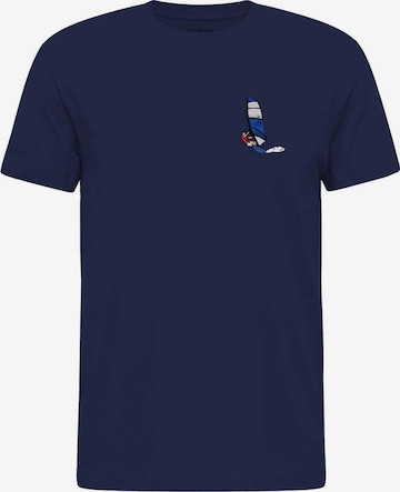 WESTMARK LONDON T-Shirt 'Embroidery' in Blau: predná strana