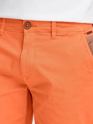 BLEND - Slimfit Pantalón chino ' Mason' en naranja