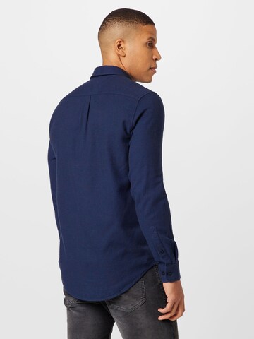 Samsøe Samsøe - Ajuste regular Camisa 'LIAM' en azul