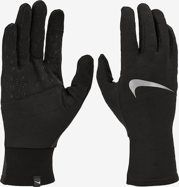 NIKE Athletic Gloves 'Sphere 4' in Black: front