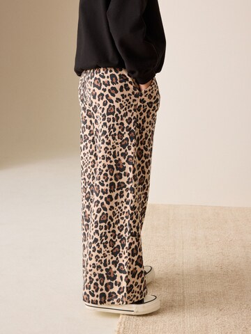 Next Wide Leg Hose in Pink