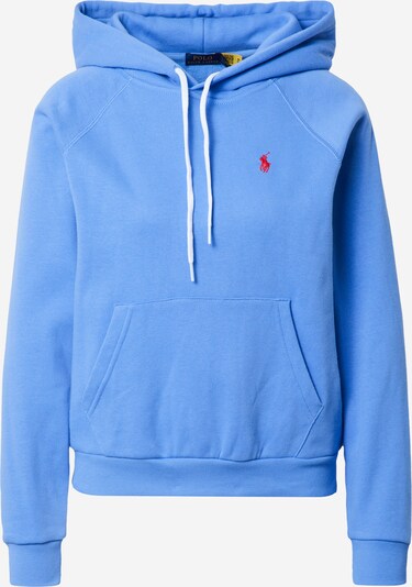 POLO RALPH LAUREN Sudadera en azul ahumado / rojo, Vista del producto