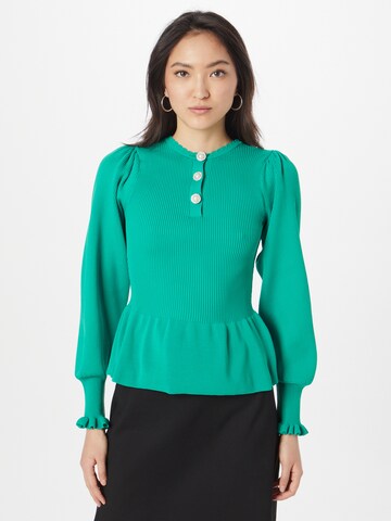 River Island Shirt in Groen: voorkant