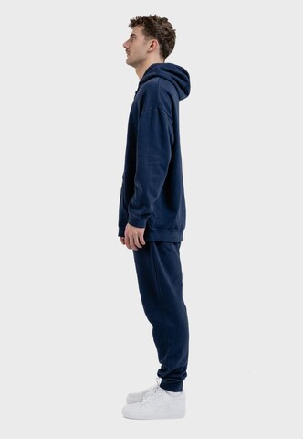 Oldskull Zip-Up Hoodie in Blue