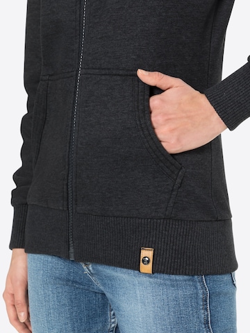 Fli Papigu Zip-Up Hoodie in Grey