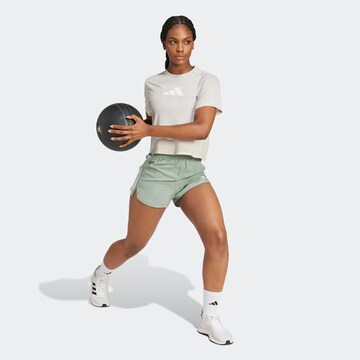 ADIDAS PERFORMANCE Funkčné tričko 'Essentials' - Sivá