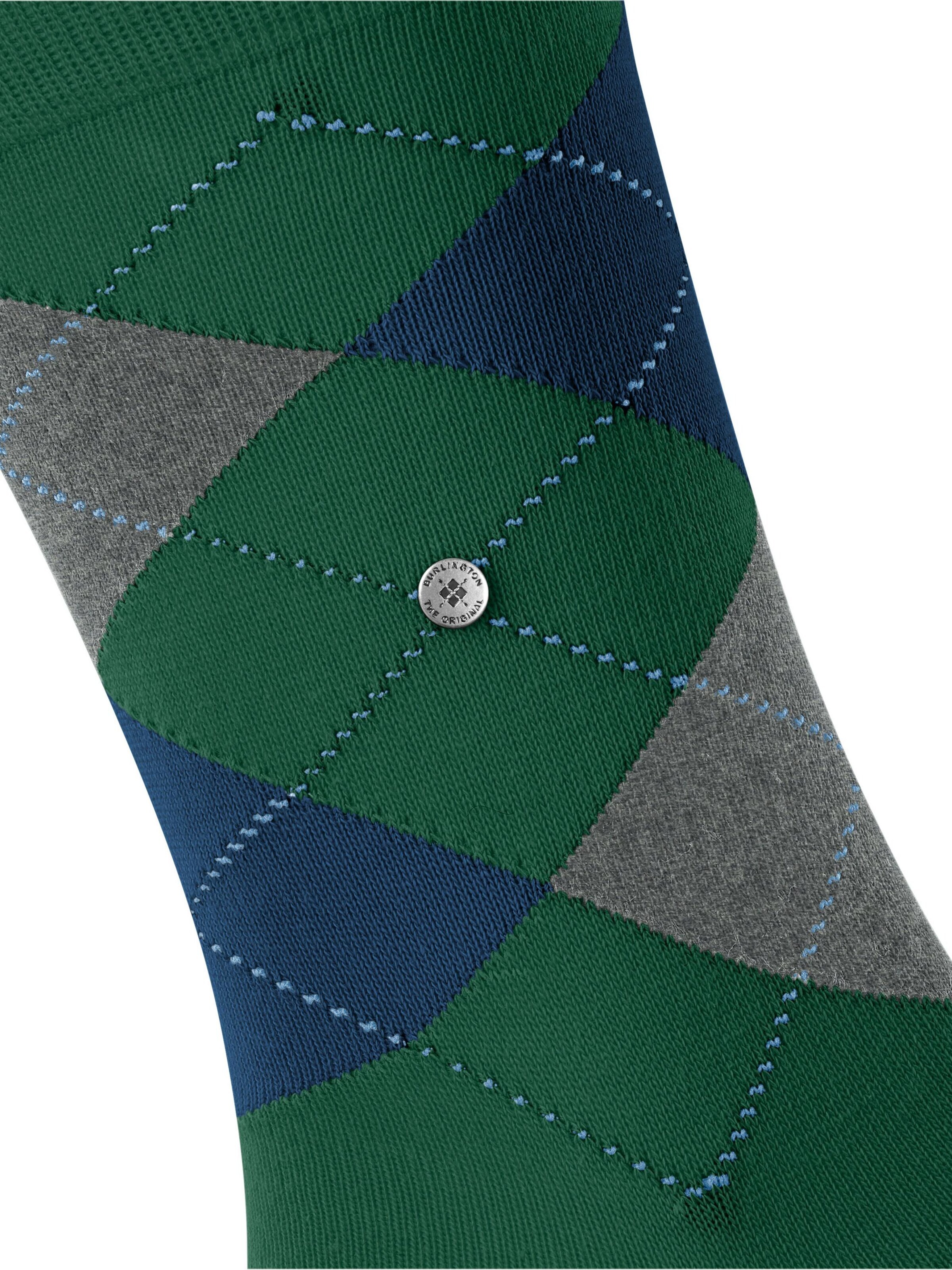 BURLINGTON Socks 'King' in Green